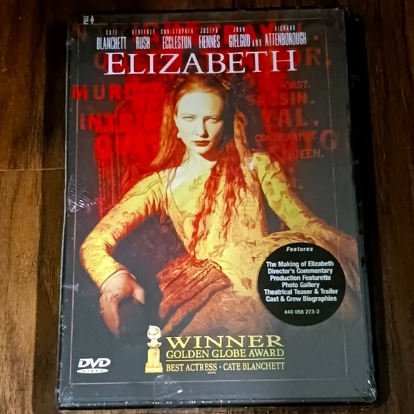 ELIZABETH on DVD Cate Blanchett - Picture 1 of 2